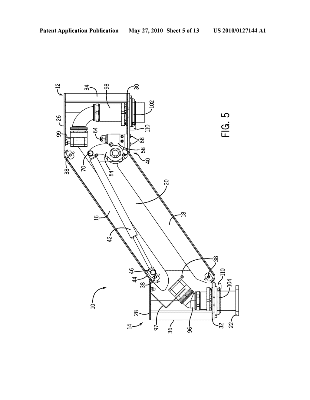 Vertical Motion Pendant Arm - diagram, schematic, and image 06