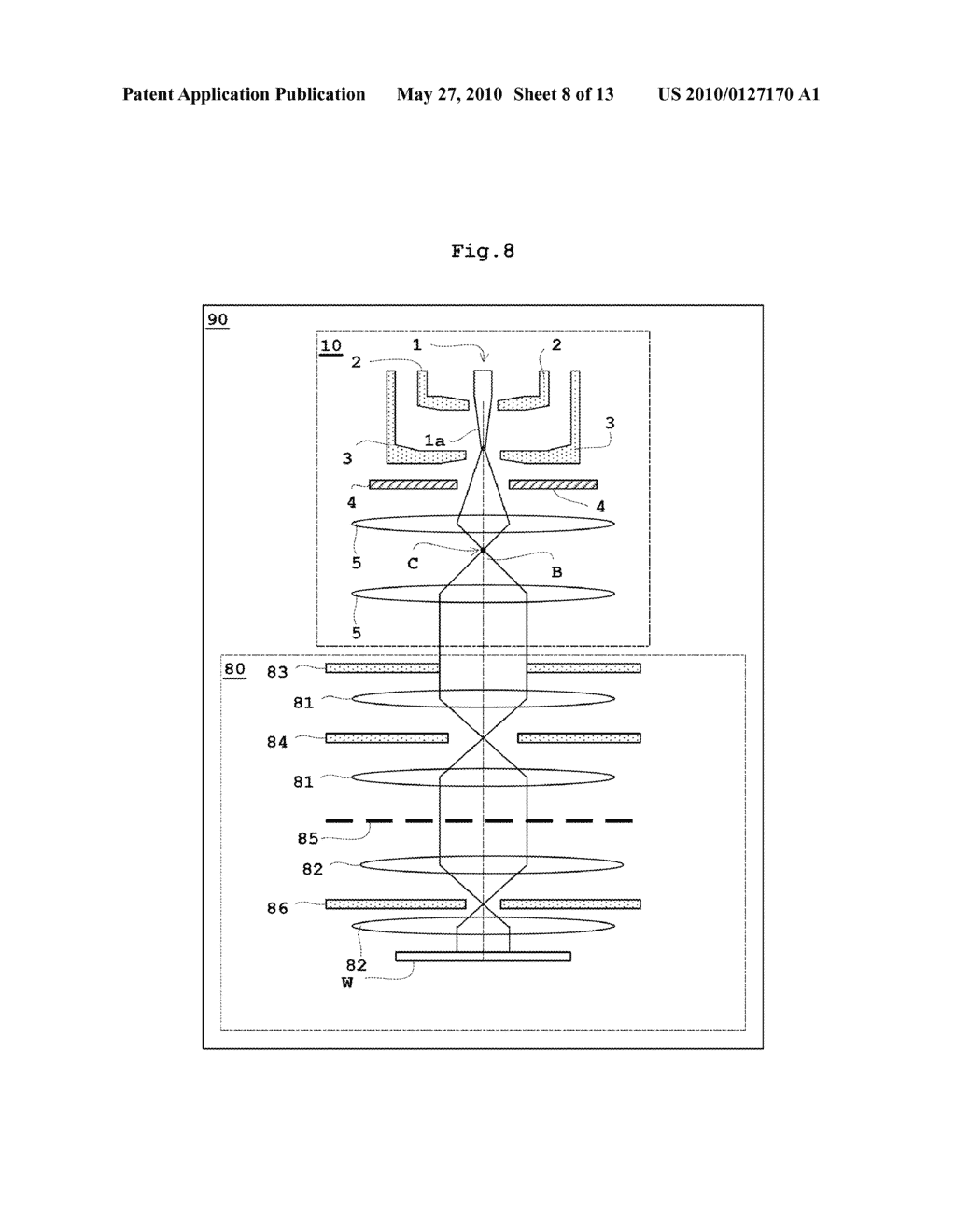 ELECTRON BEAM CONTROL METHOD, ELECTRON BEAM GENERATING APPARATUS, APPARATUS USING THE SAME, AND EMITTER - diagram, schematic, and image 09