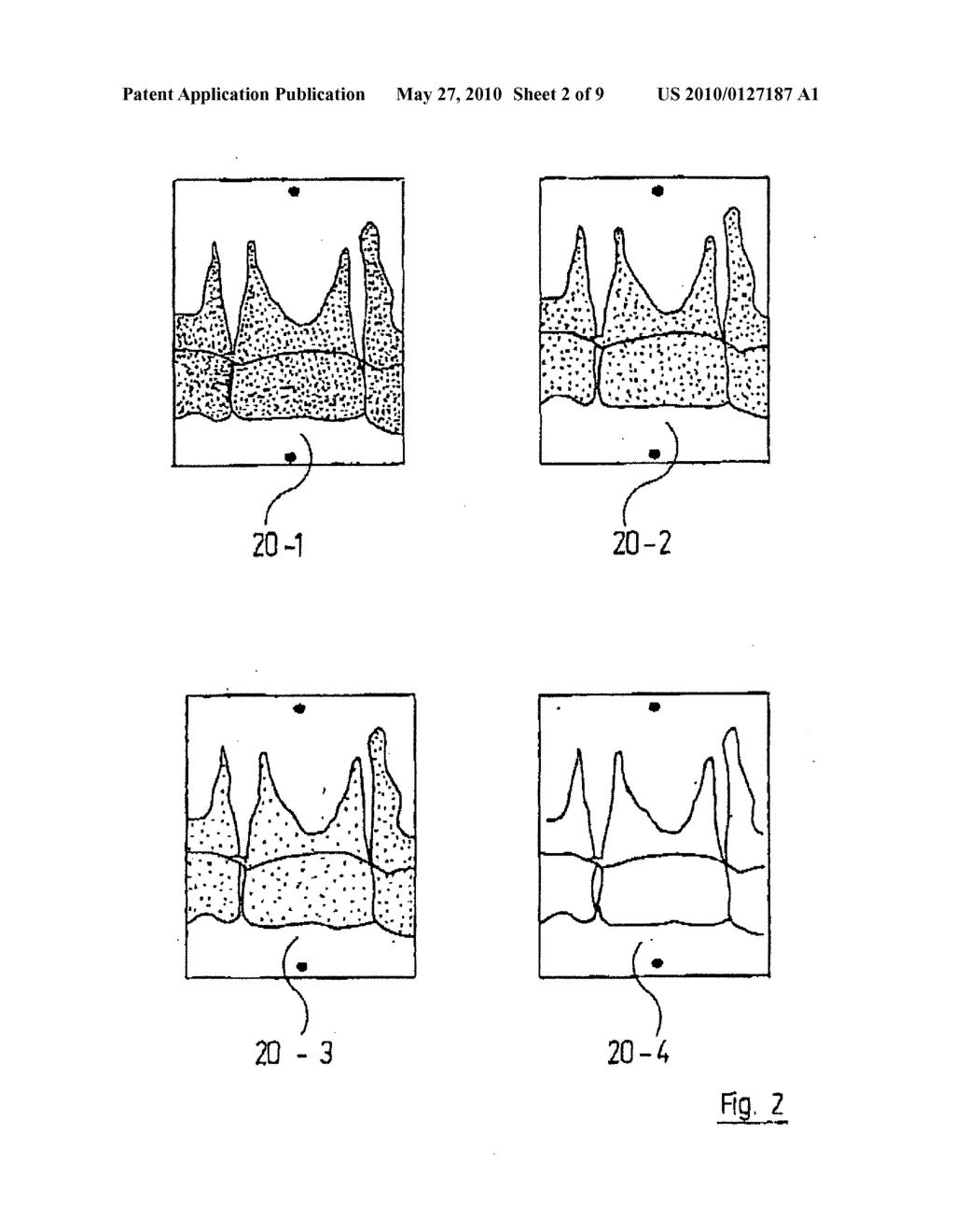 Memory Unit for Producing Radiographic Images, and Method for Reading such a Memory Unit - diagram, schematic, and image 03