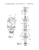 QUICK-COUPLING VALVE, PARTICULARLY FOR PRESSURIZED FLUIDS diagram and image