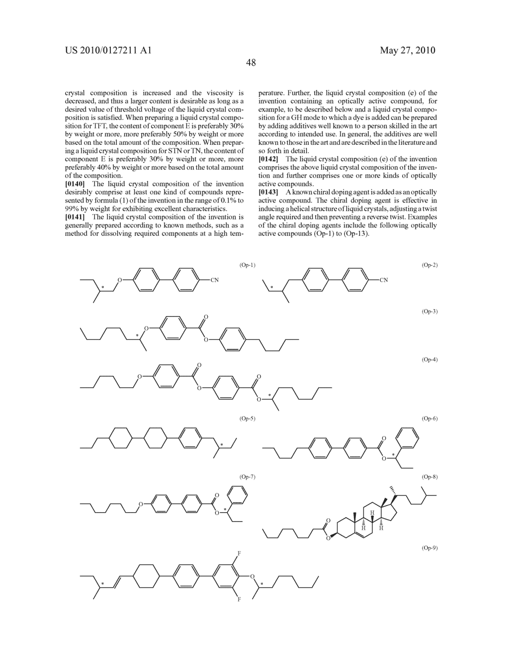 FIVE-RING LIQUID CRYSTAL COMPOUND HAVING CF20 BONDING GROUP, LIQUID CRYSTAL COMPOSITION, AND LIQUID CRYSTAL DISPLAY DEVICE - diagram, schematic, and image 49