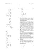 NOVEL ORGANOMETALLIC COMPLEXES WHICH EMIT IN THE RED TO GREEN SPECTRAL REGION AND THEIR USE IN OLEDS diagram and image