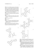 NOVEL ORGANOMETALLIC COMPLEXES WHICH EMIT IN THE RED TO GREEN SPECTRAL REGION AND THEIR USE IN OLEDS diagram and image