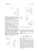 NOVEL ORGANOMETALLIC COMPLEXES WHICH EMIT IN THE RED TO GREEN SPECTRAL REGION AND THEIR USE IN OLEDS diagram and image