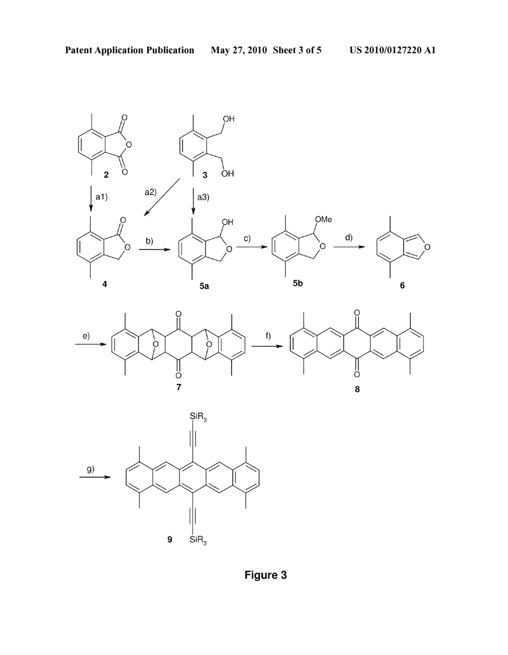 Process for Preparing Substituted Pentacenes - diagram, schematic, and image 04