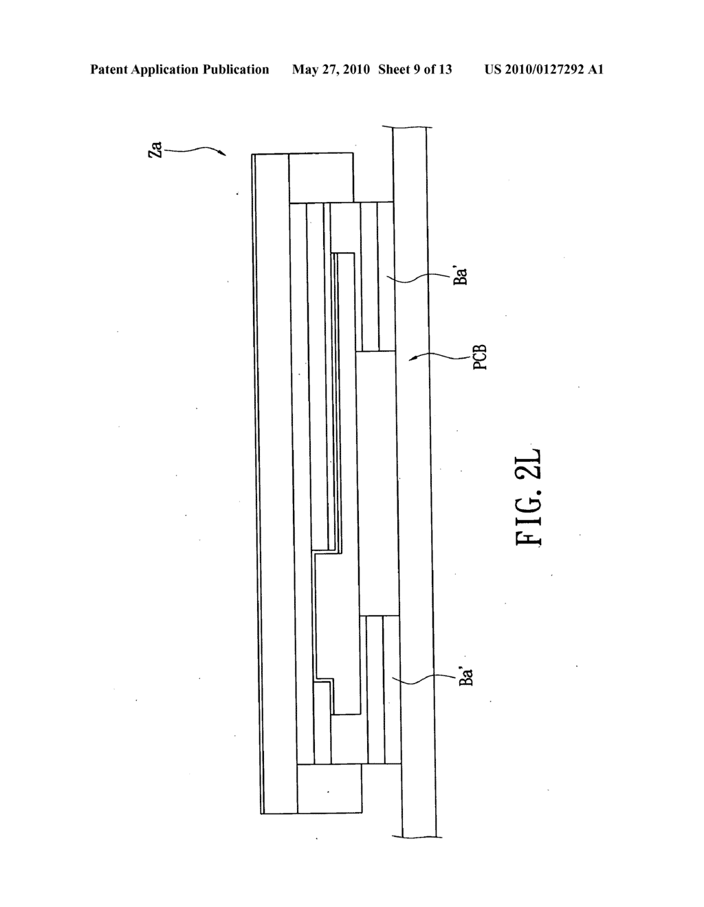 Wafer level led package structure for increasing light-emitting efficiency and method for making the same - diagram, schematic, and image 10