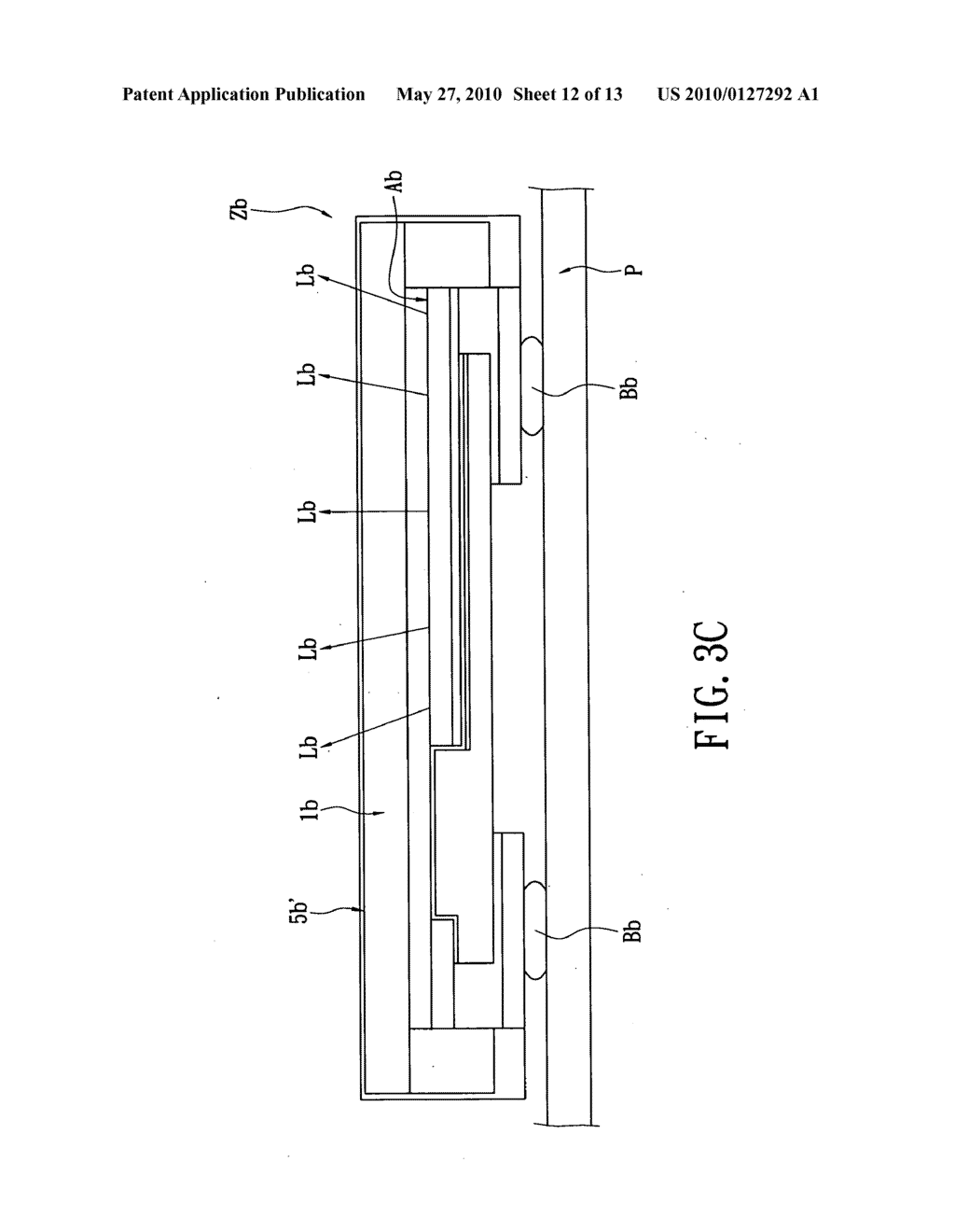 Wafer level led package structure for increasing light-emitting efficiency and method for making the same - diagram, schematic, and image 13