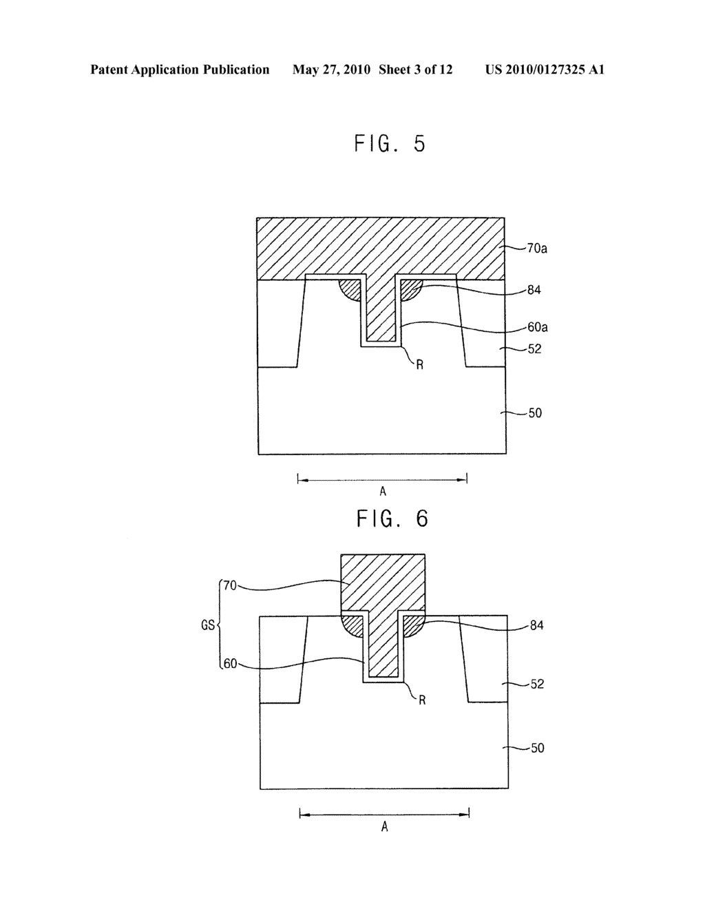 Recessed channel transistors, and semiconductor devices including a recessed channel transistor - diagram, schematic, and image 04