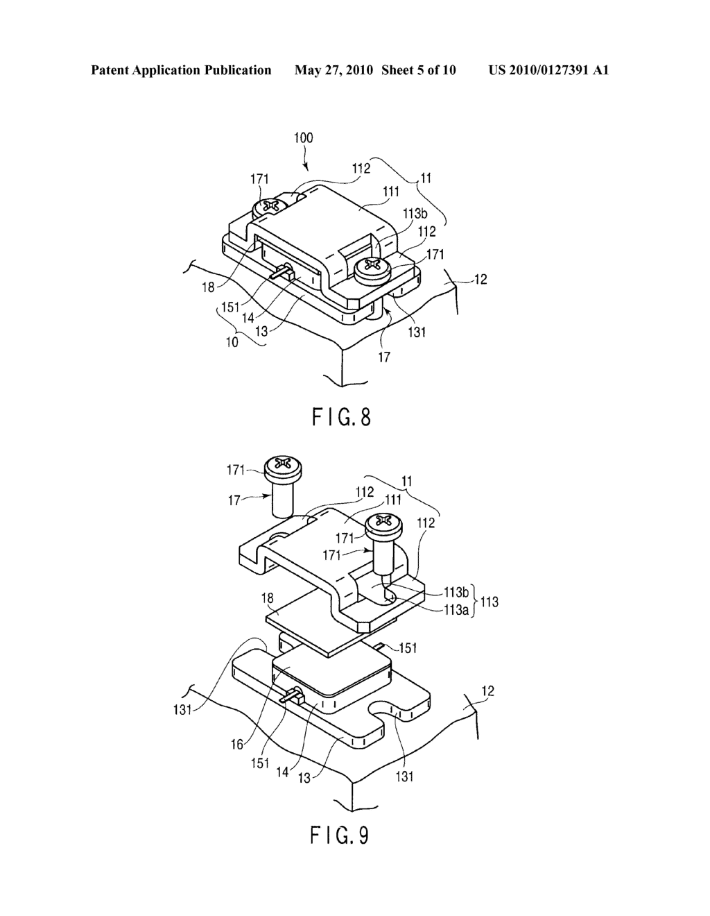 FIXTURE FOR SEMICONDUCTOR DEVICE AND ASSEMBLY OF SEMICONDUCTOR DEVICE - diagram, schematic, and image 06