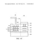 BONDING PAD STRUCTURE FOR BACK ILLUMINATED OPTOELECTRONIC DEVICE AND FABRICATING METHOD THEREOF diagram and image