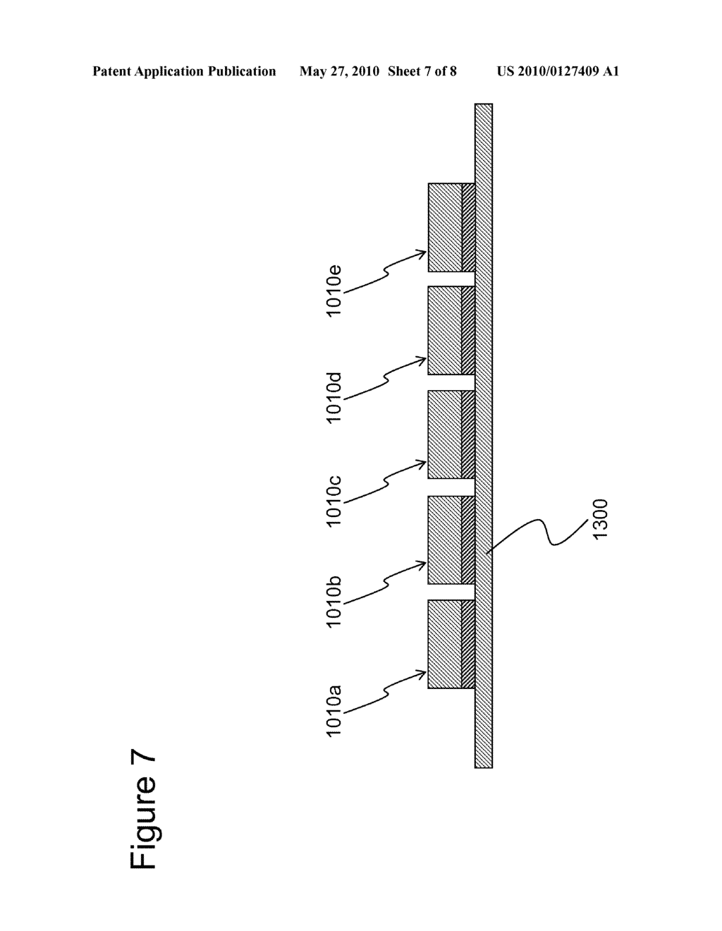 MICROELECTRONIC DEVICE WAFERS INCLUDING AN IN-SITU MOLDED ADHESIVE, MOLDS FOR IN-SITU MOLDING ADHESIVES ON MICROELECTRONIC DEVICE WAFERS, AND METHODS OF MOLDING ADHESIVES ON MICROELECTRONIC DEVICE WAFERS - diagram, schematic, and image 08