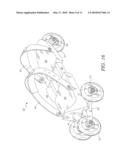 Roller skate and wheel trucks therefor diagram and image