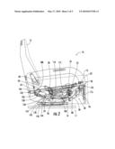 Rocking-Reclining Seating Unit with Power Actuator diagram and image