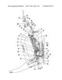 Rocking-Reclining Seating Unit with Power Actuator diagram and image