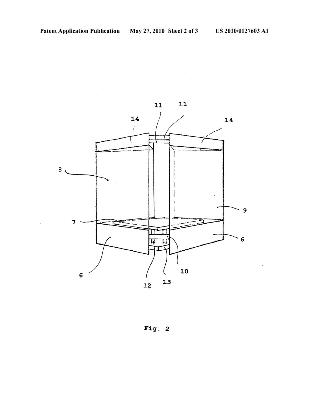 DEVICE FOR DISPLAYING OBJECTS - diagram, schematic, and image 03