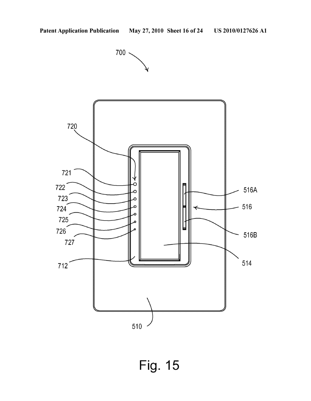 Load Control Device Having A Visual Indication of Energy Savings and Usage Information - diagram, schematic, and image 17