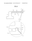 CANTILEVER-TYPE MICRO CONTACT PROBE WITH HINGE STRUCTURE diagram and image