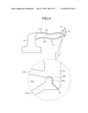 CANTILEVER-TYPE MICRO CONTACT PROBE WITH HINGE STRUCTURE diagram and image