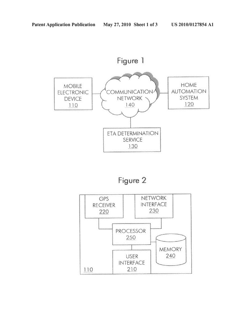 Method and system for controlling home appliances based on estimated time of arrival - diagram, schematic, and image 02