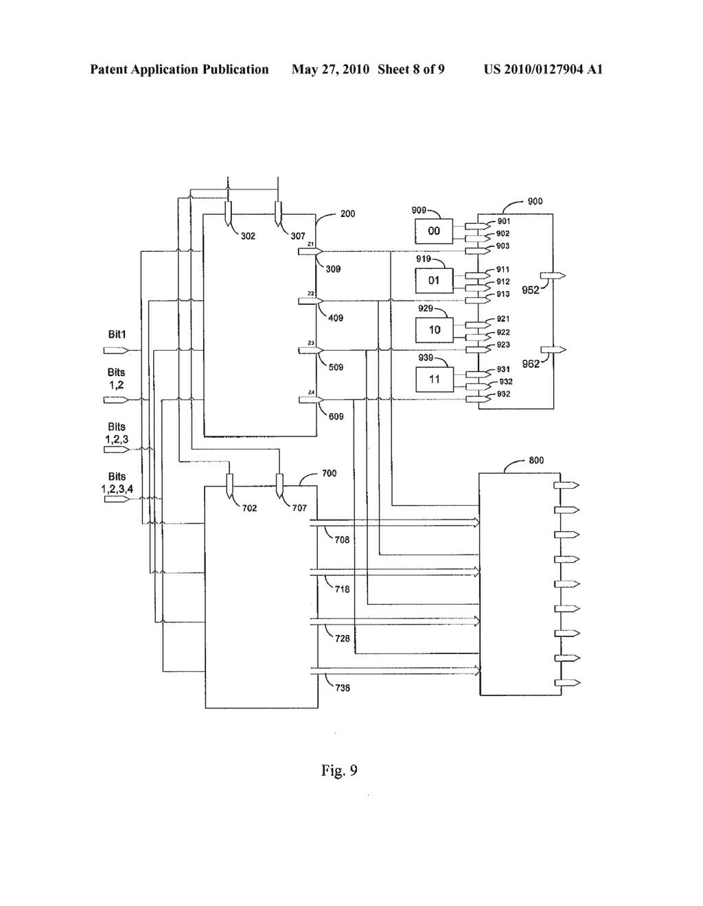 IMPLEMENTATION OF A RAPID ARITHMETIC BINARY DECODING SYSTEM OF A SUFFIX LENGTH - diagram, schematic, and image 09