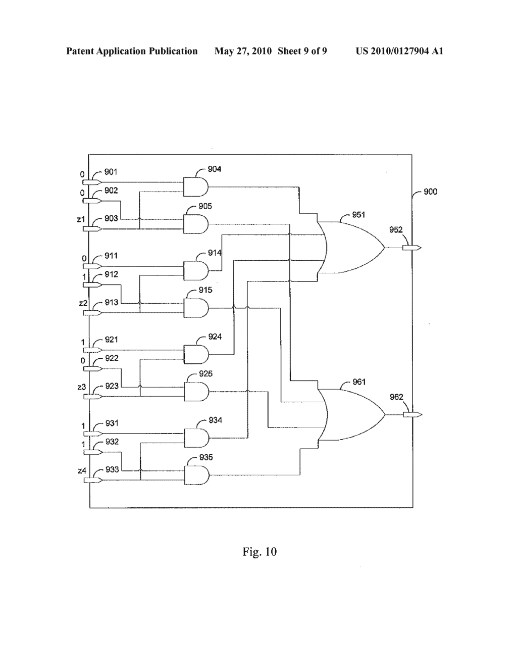 IMPLEMENTATION OF A RAPID ARITHMETIC BINARY DECODING SYSTEM OF A SUFFIX LENGTH - diagram, schematic, and image 10