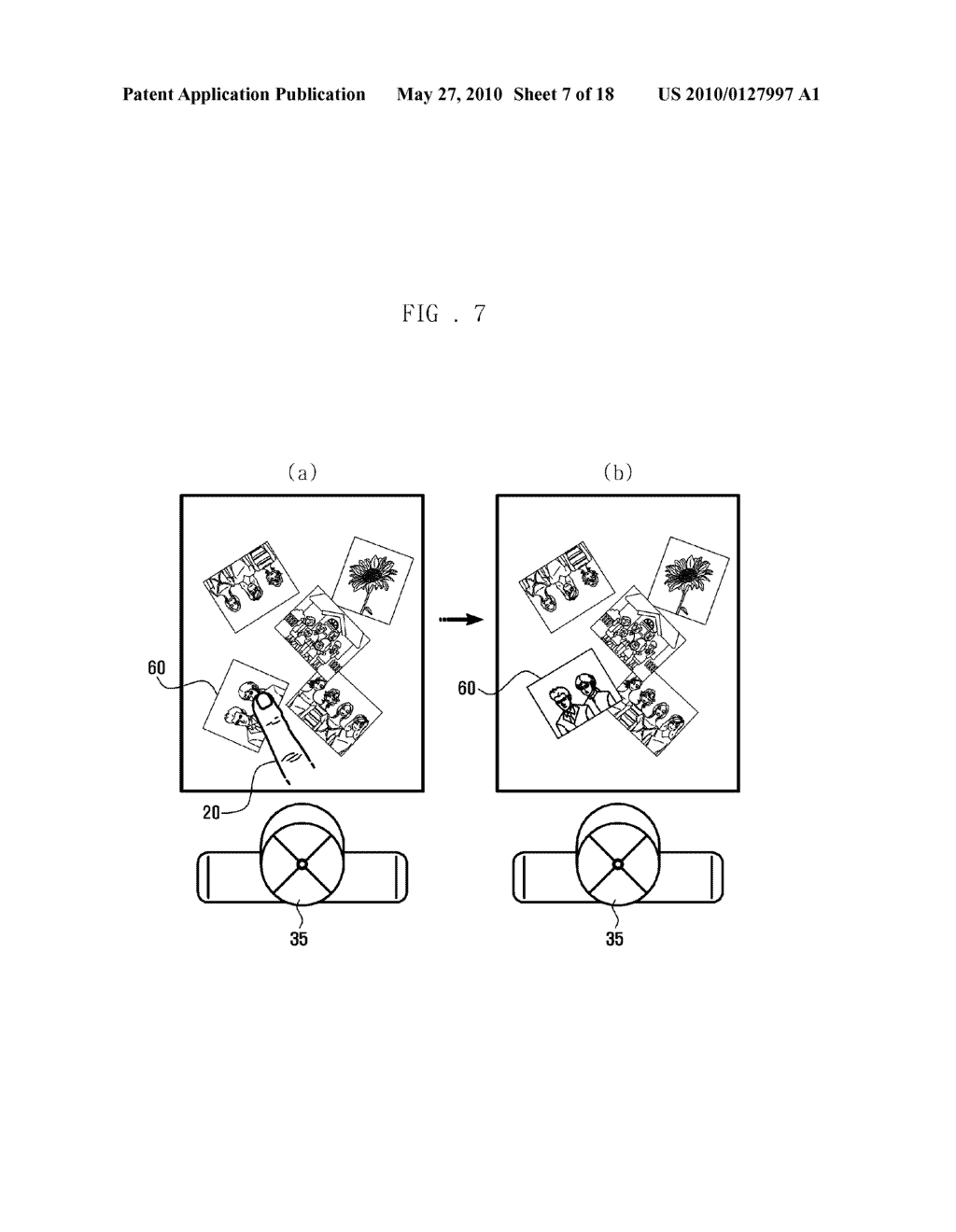 DEVICE AND METHOD FOR PROVIDING A USER INTERFACE - diagram, schematic, and image 08