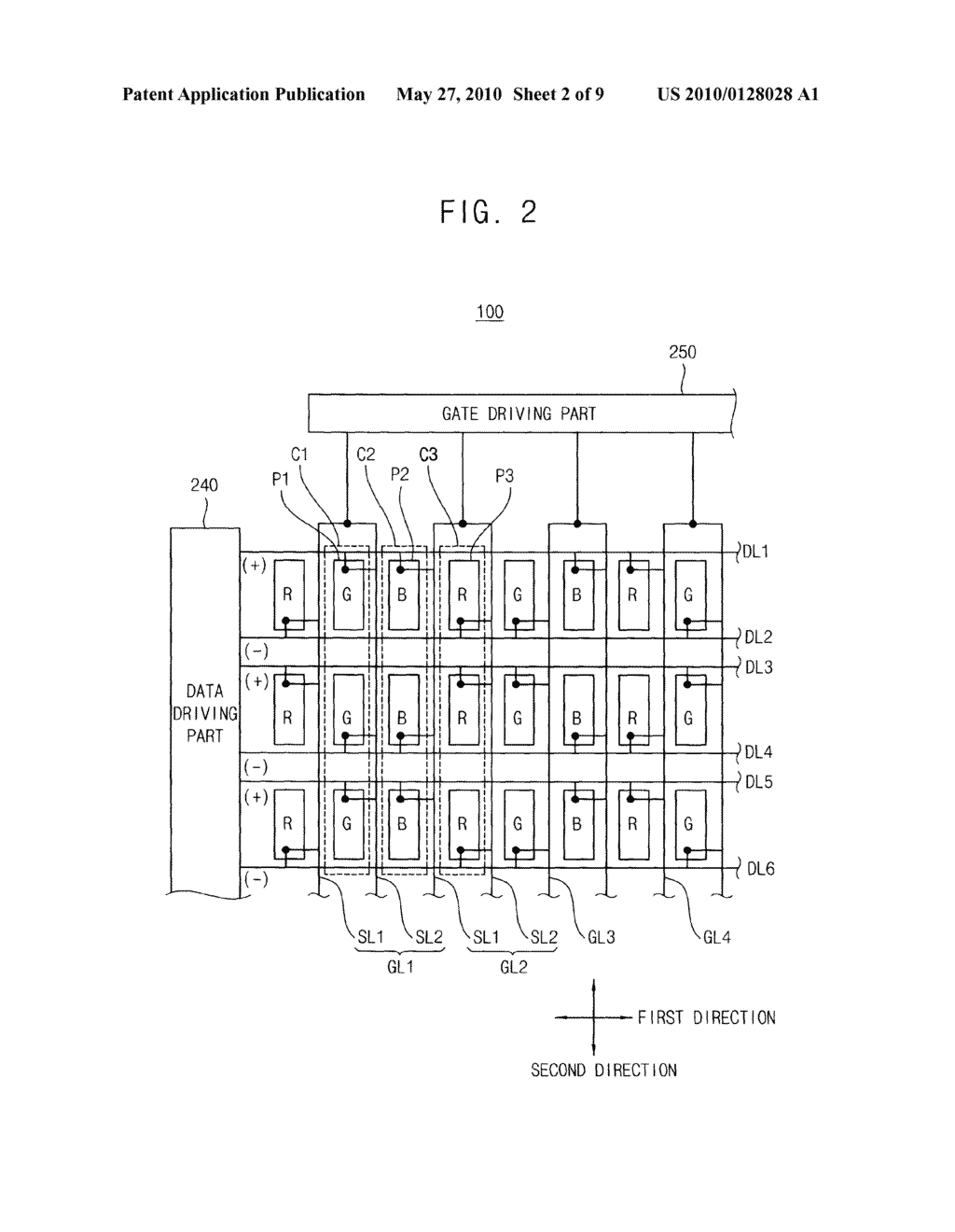 METHOD OF DRIVING A DISPLAY PANEL, AND DISPLAY APPARATUS FOR PERFORMING THE METHOD - diagram, schematic, and image 03