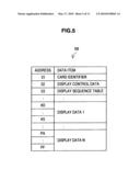 INFORMATION PROCESSING DEVICE, DISPLAY SWITCHING METHOD AND PROGRAM diagram and image