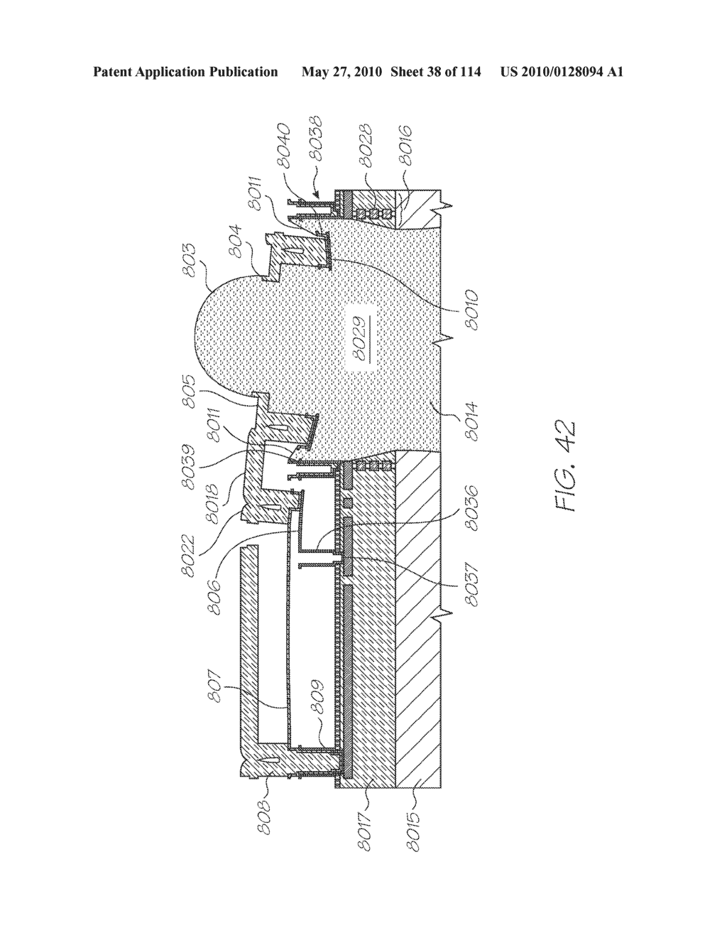 Print Engine With A Refillable Printer Cartridge And Ink Refill Port - diagram, schematic, and image 39