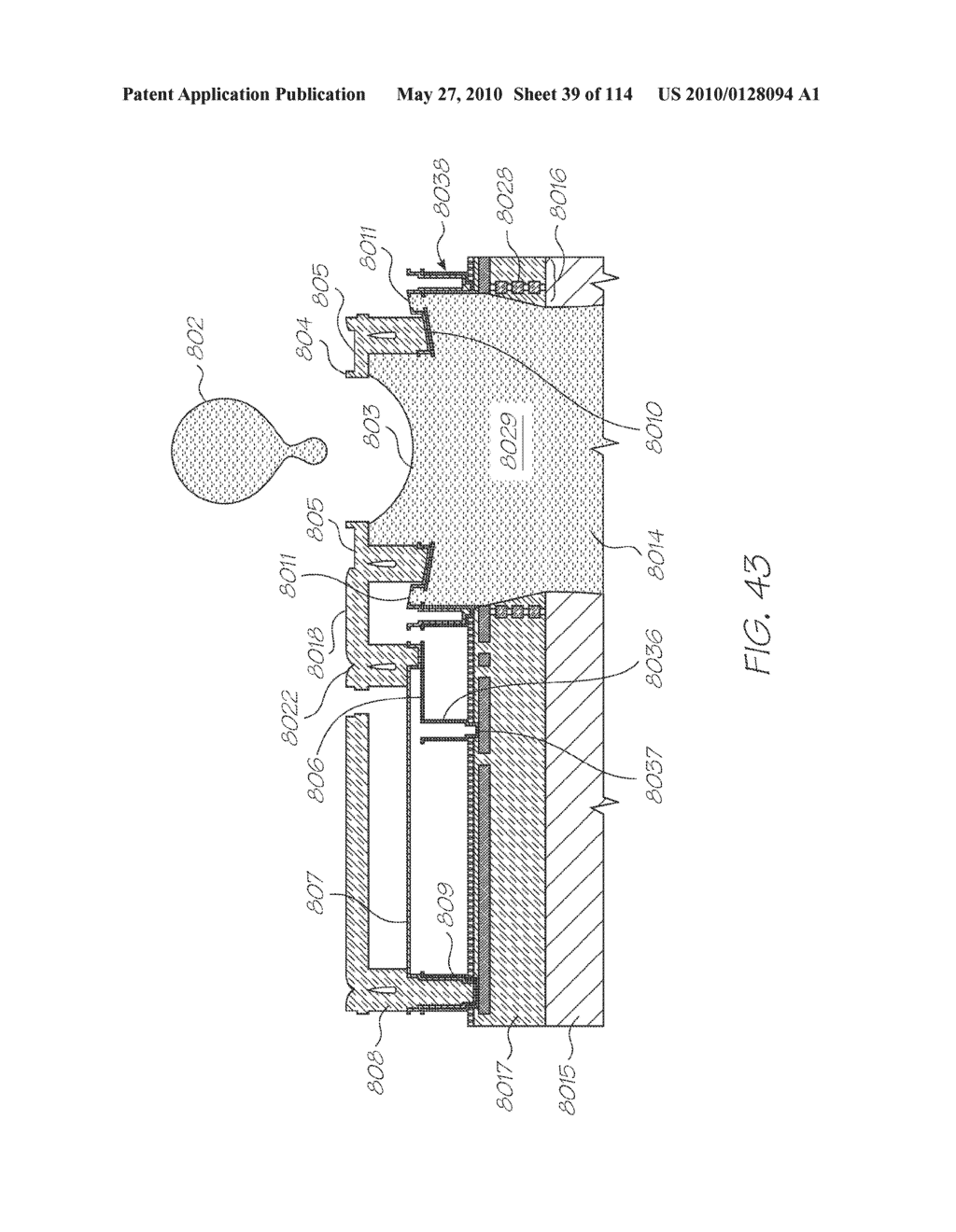 Print Engine With A Refillable Printer Cartridge And Ink Refill Port - diagram, schematic, and image 40