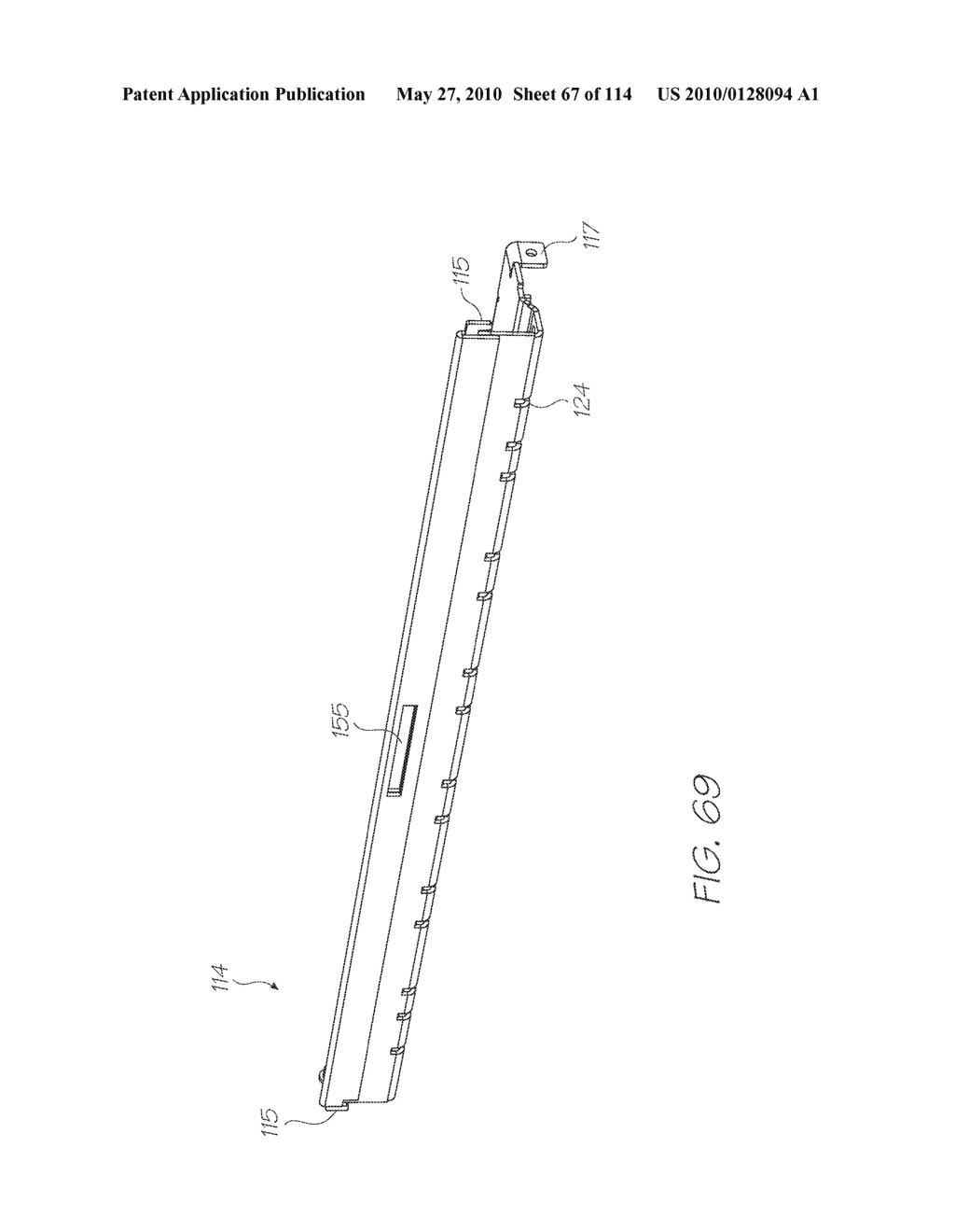 Print Engine With A Refillable Printer Cartridge And Ink Refill Port - diagram, schematic, and image 68