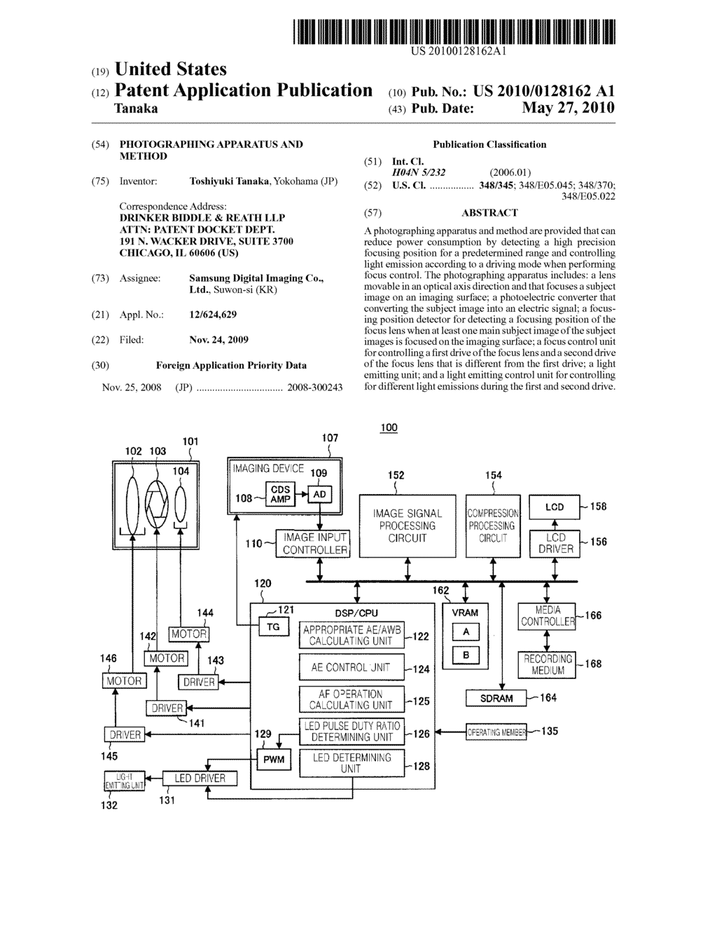 PHOTOGRAPHING APPARATUS AND METHOD - diagram, schematic, and image 01