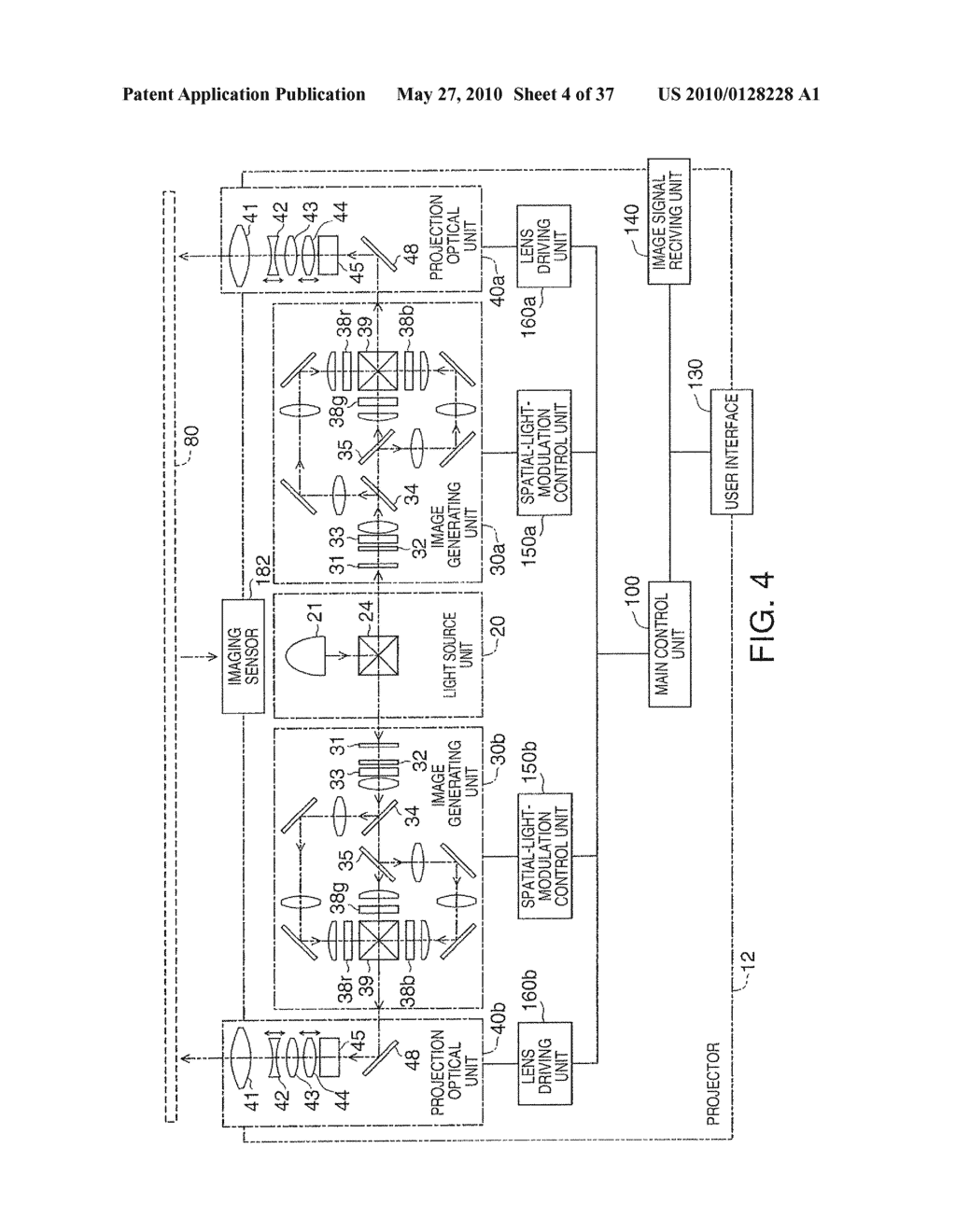 PROJECTOR AND PROJECTOR SYSTEM - diagram, schematic, and image 05