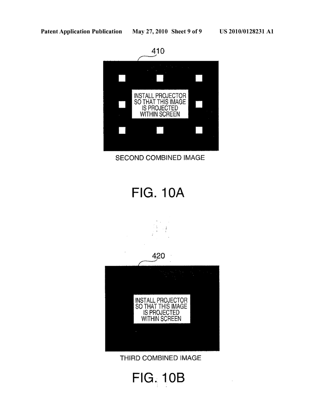 PROJECTION-TYPE DISPLAY APPARATUS AND METHOD FOR PERFORMING PROJECTION ADJUSTMENT - diagram, schematic, and image 10