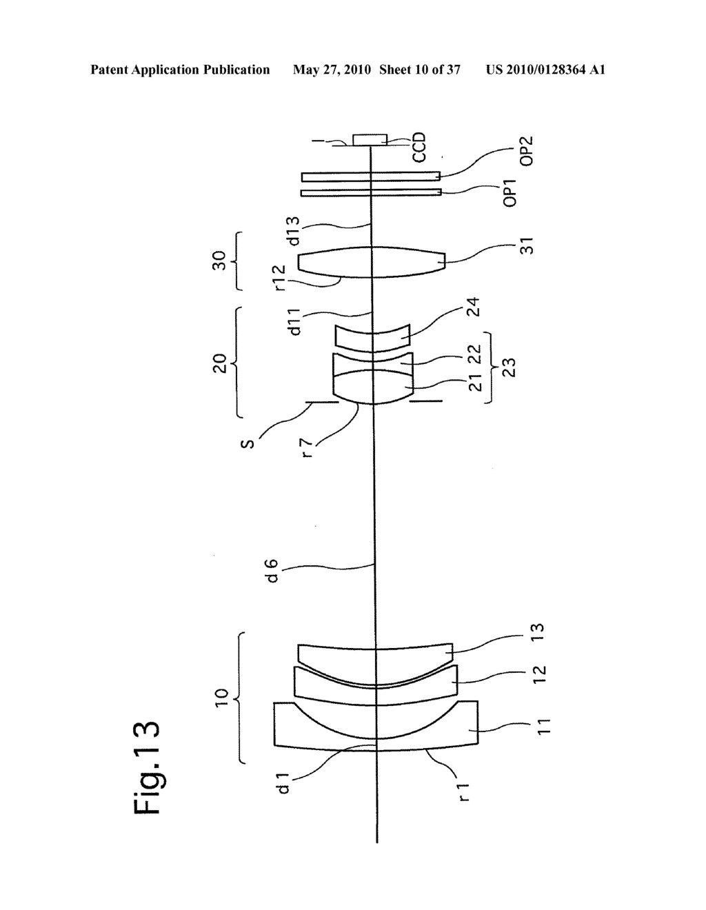 ZOOM LENS SYSTEM AND ELECTRONIC IMAGING DEVICE USING THE SAME - diagram, schematic, and image 11