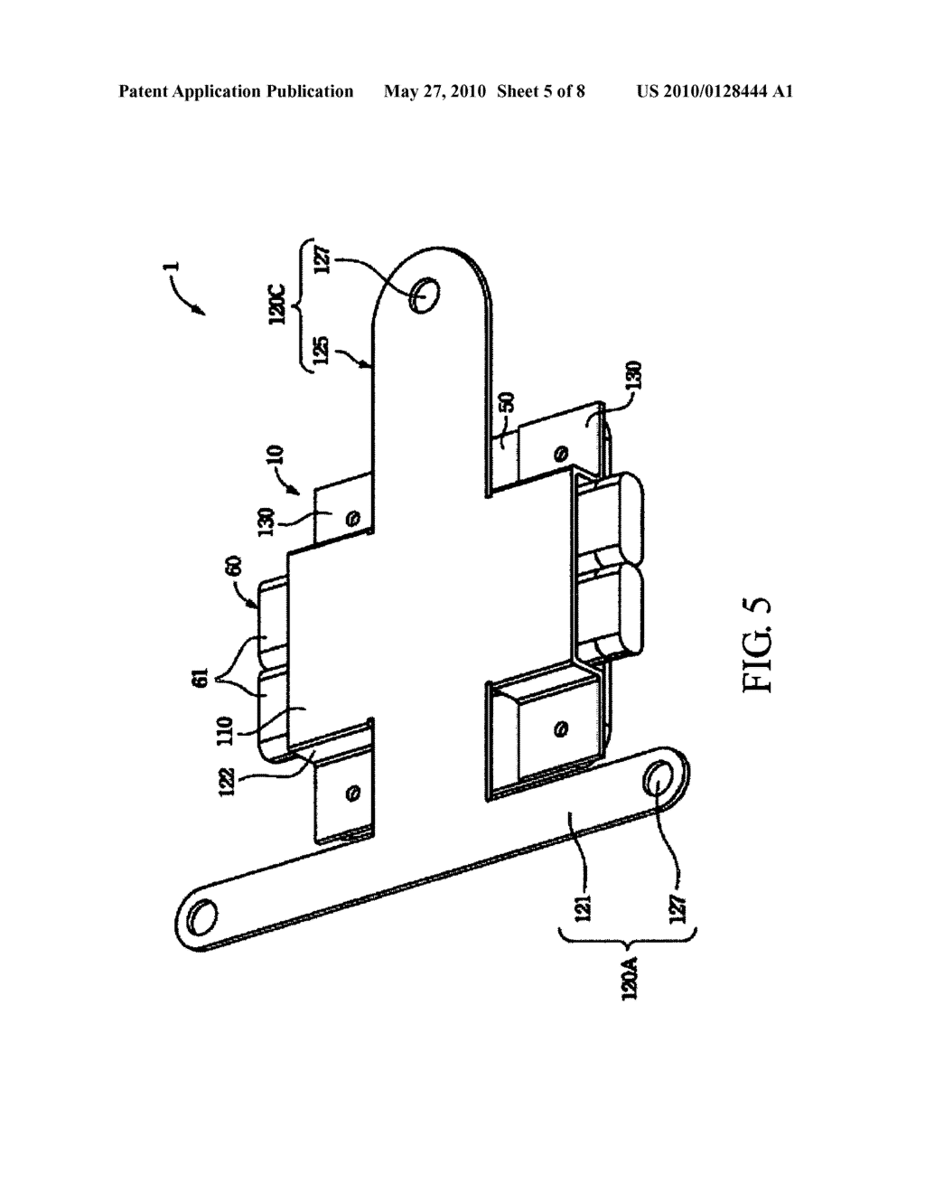 HEAT-DISSIPATED FASTENER AND ELASTIC FRAME THEREOF - diagram, schematic, and image 06