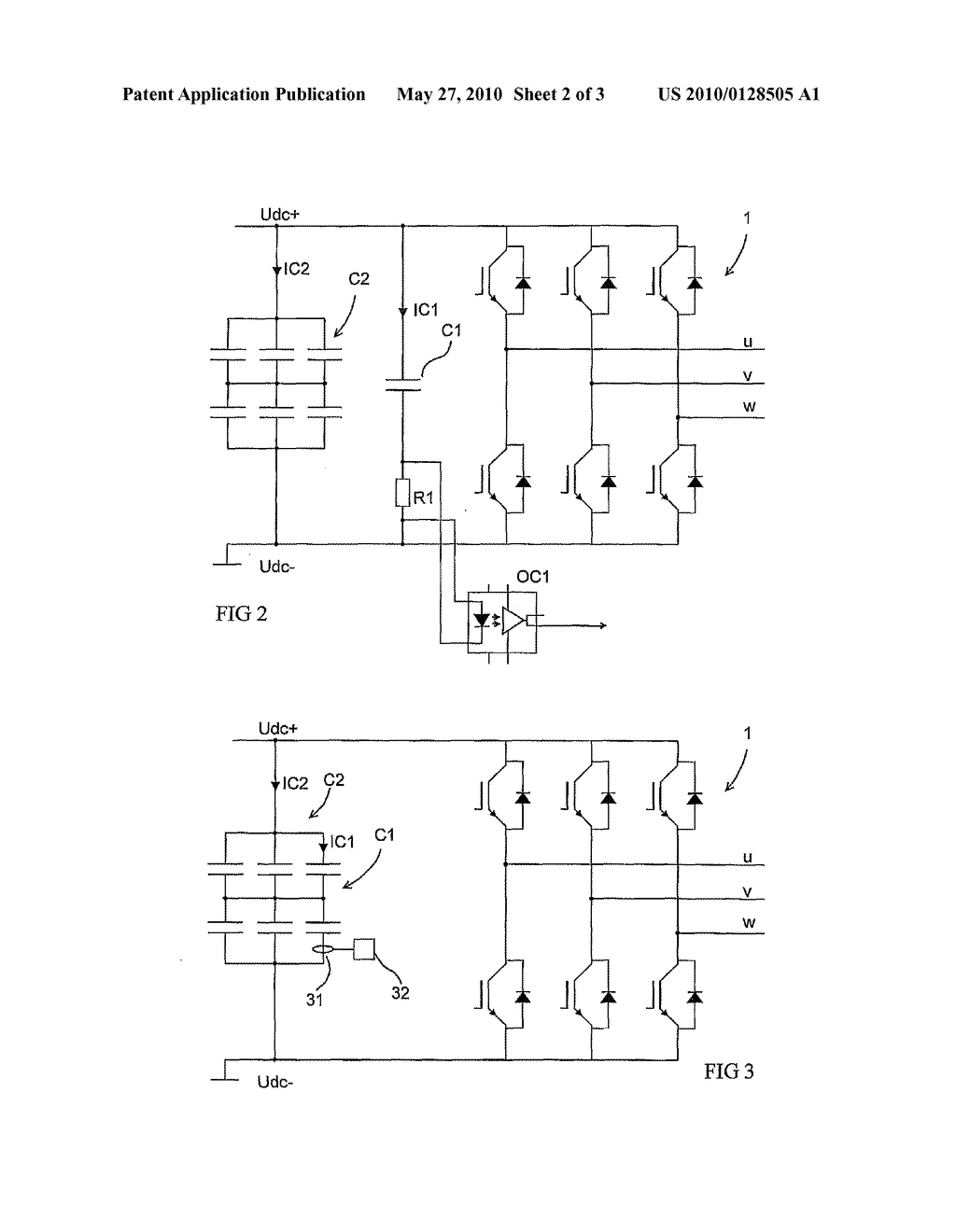 CURRENT MEASUREMENT IN AN INVERTER UNIT AND A FREQUENCY CONVERTER - diagram, schematic, and image 03