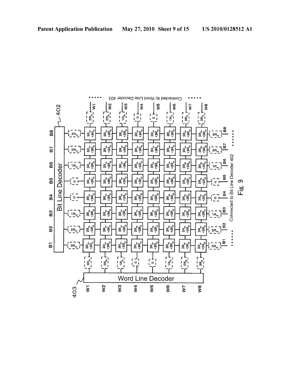 SEMICONDUCTOR MEMORY DEVICE HAVING CROSS-POINT STRUCTURE - diagram, schematic, and image 10