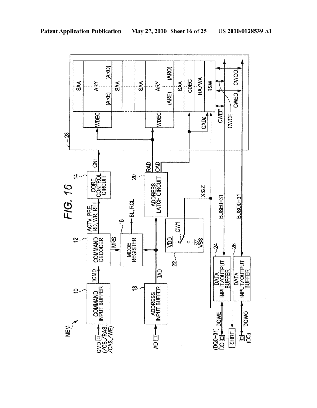 SEMICONDUCTOR MEMORY - diagram, schematic, and image 17