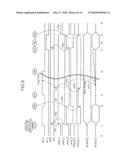 Bit line bridge detecting method in semiconductor memory device diagram and image