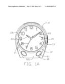 Analog Radio Controlled Clock with Audio Alarm Arrangement diagram and image