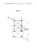 METHOD FOR THE RECONFIGURATION OF A COMMUNICATIONS NETWORK diagram and image