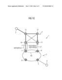 METHOD FOR THE RECONFIGURATION OF A COMMUNICATIONS NETWORK diagram and image