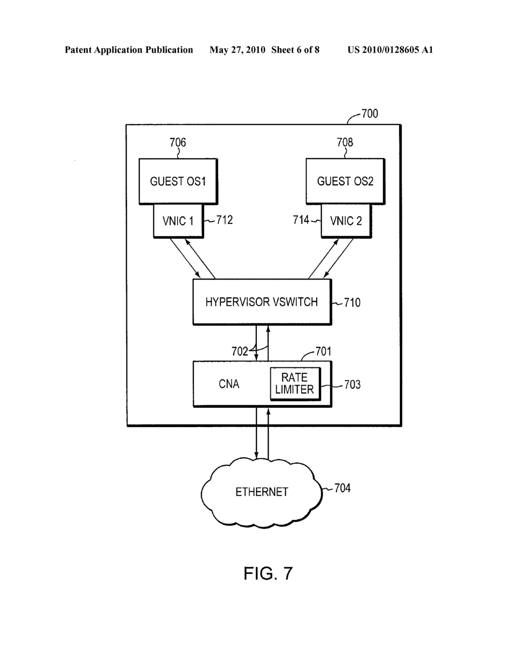 METHOD AND SYSTEM FOR CONTROLLING TRAFFIC OVER A COMPUTER NETWORK - diagram, schematic, and image 07