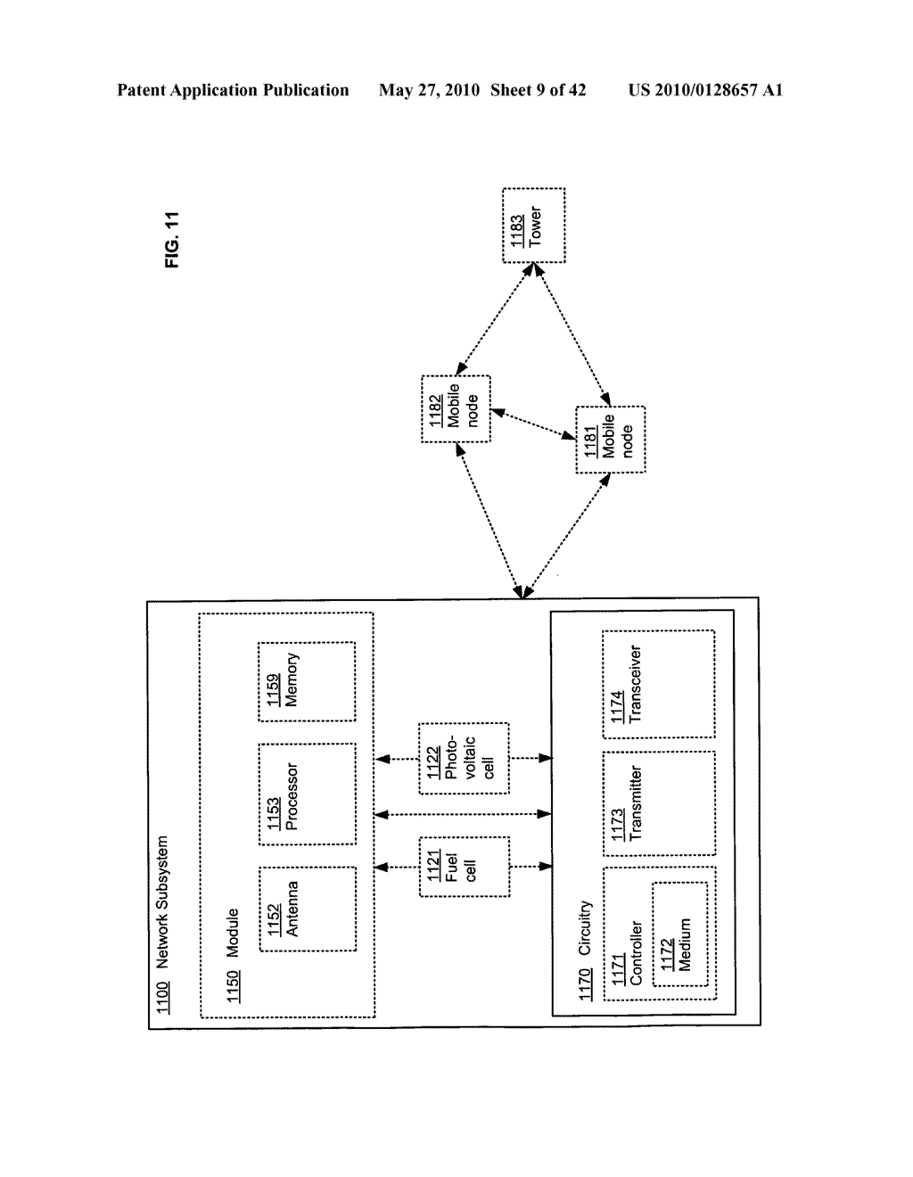 Using a signal route dependent on a node speed change prediction - diagram, schematic, and image 10