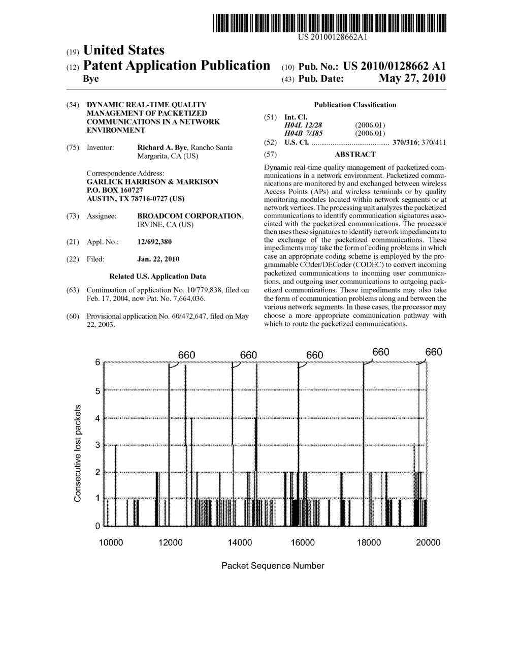 Dynamic real-time quality management of packetized communications in a network environment - diagram, schematic, and image 01