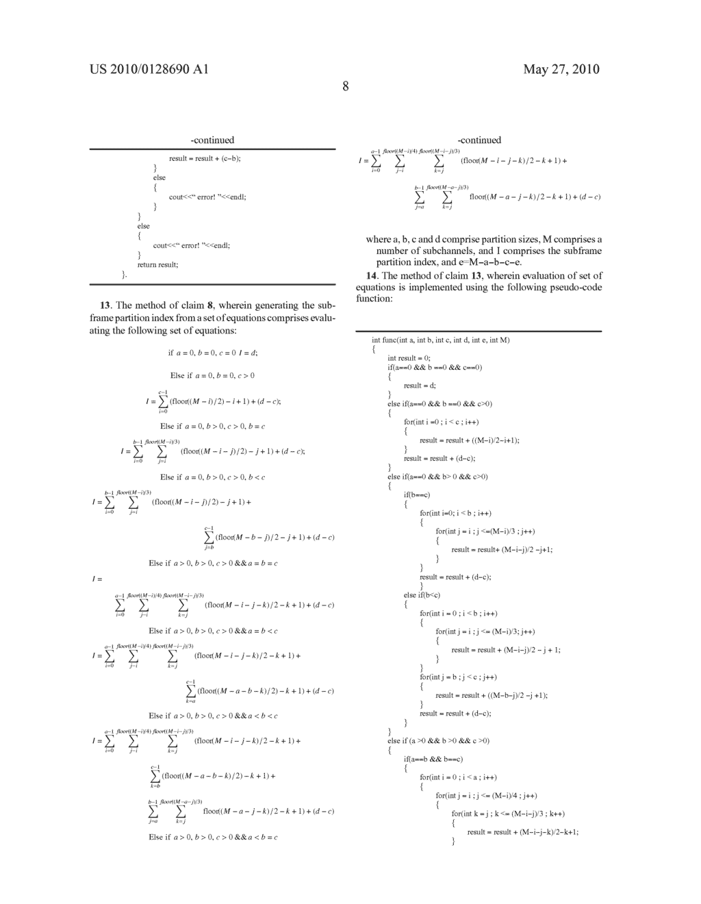 Method and Apparatus for Partitioning a Resource in a Wireless Communication System - diagram, schematic, and image 20