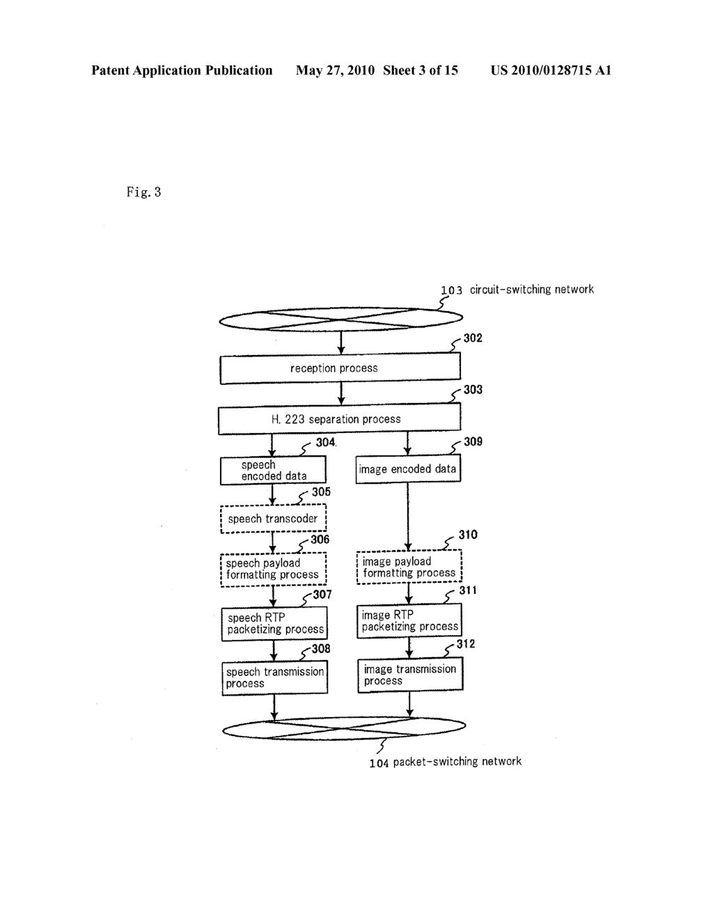 Protocol Conversion System in Media Communication between a Packet-Switching Network and Circuit-Switiching Network - diagram, schematic, and image 04