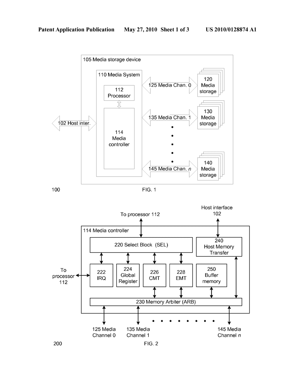 ENCRYPTION / DECRYPTION IN PARALLELIZED DATA STORAGE USING MEDIA ASSOCIATED KEYS - diagram, schematic, and image 02