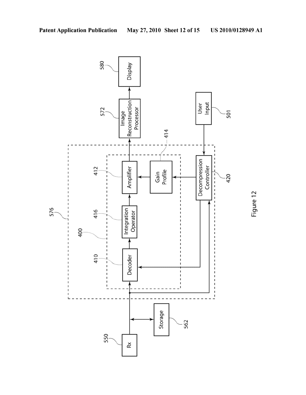 COMPRESSION AND STORAGE OF PROJECTION DATA IN A COMPUTED TOMOGRAPHY SYSTEM - diagram, schematic, and image 13